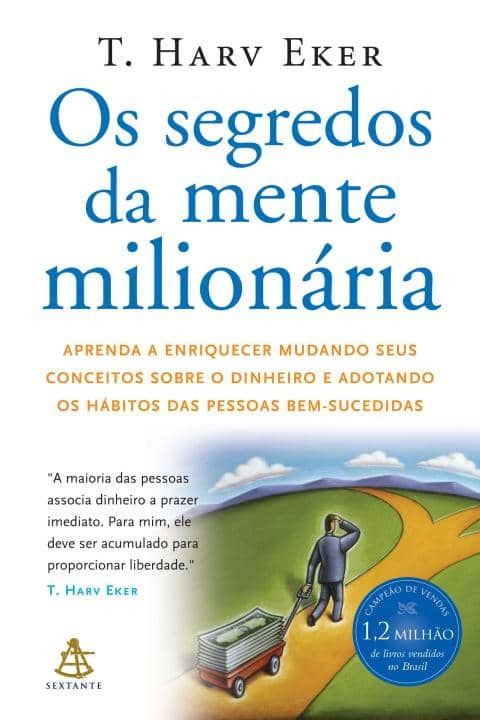 Capa do livro de educação financeira "Os segredos da mente milionária"
