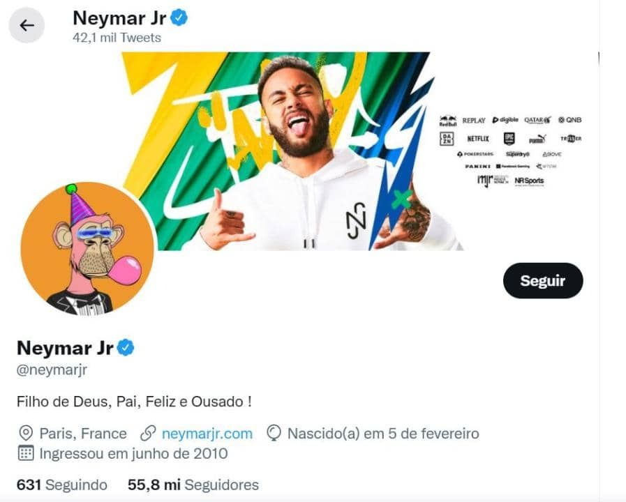 Neymar Bored Ape 